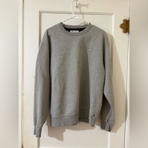 Champion Men's Heather Gray Crewneck Sweatshirt